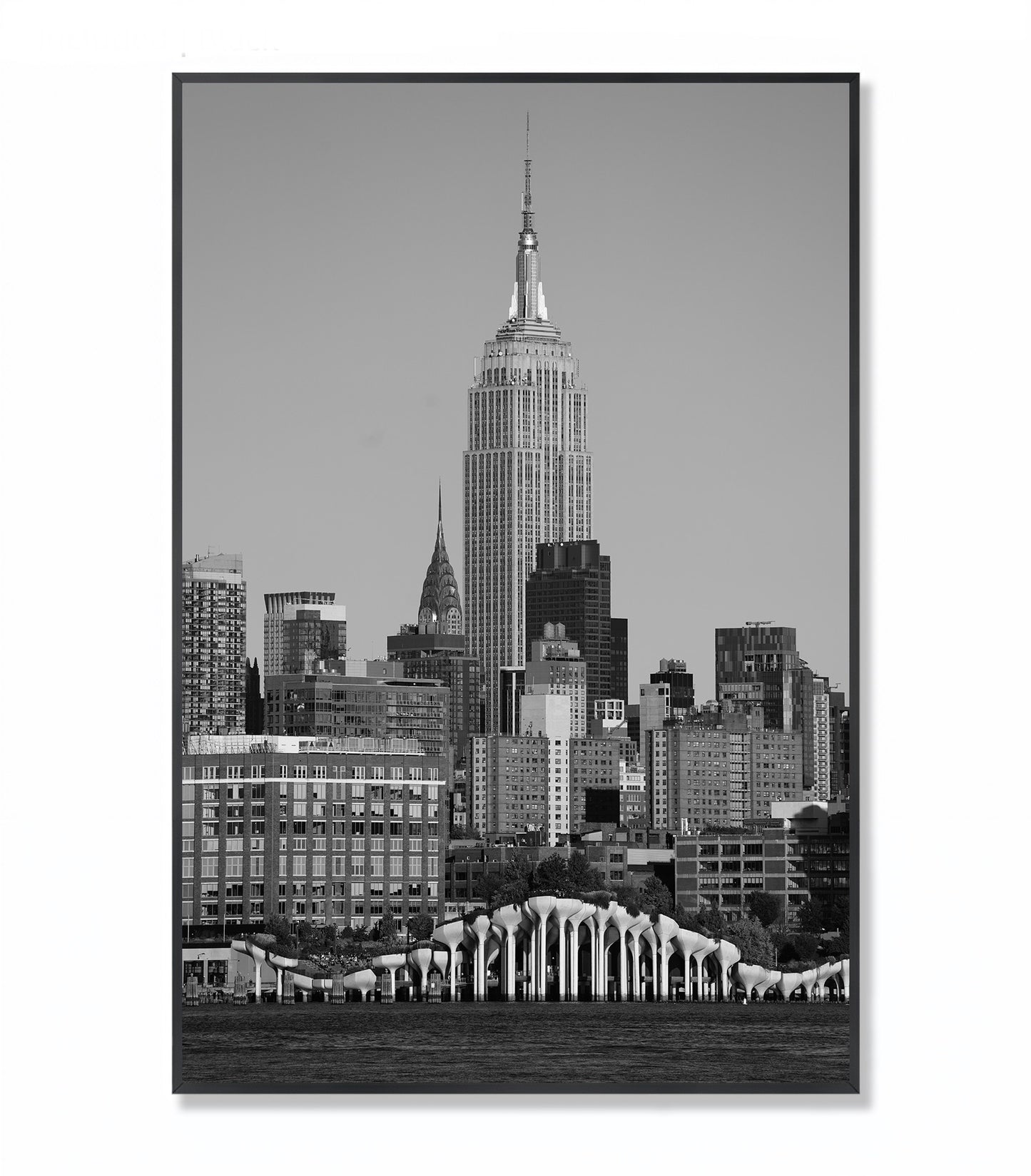 Classic and Modern Manhattan - Framed Photography Print