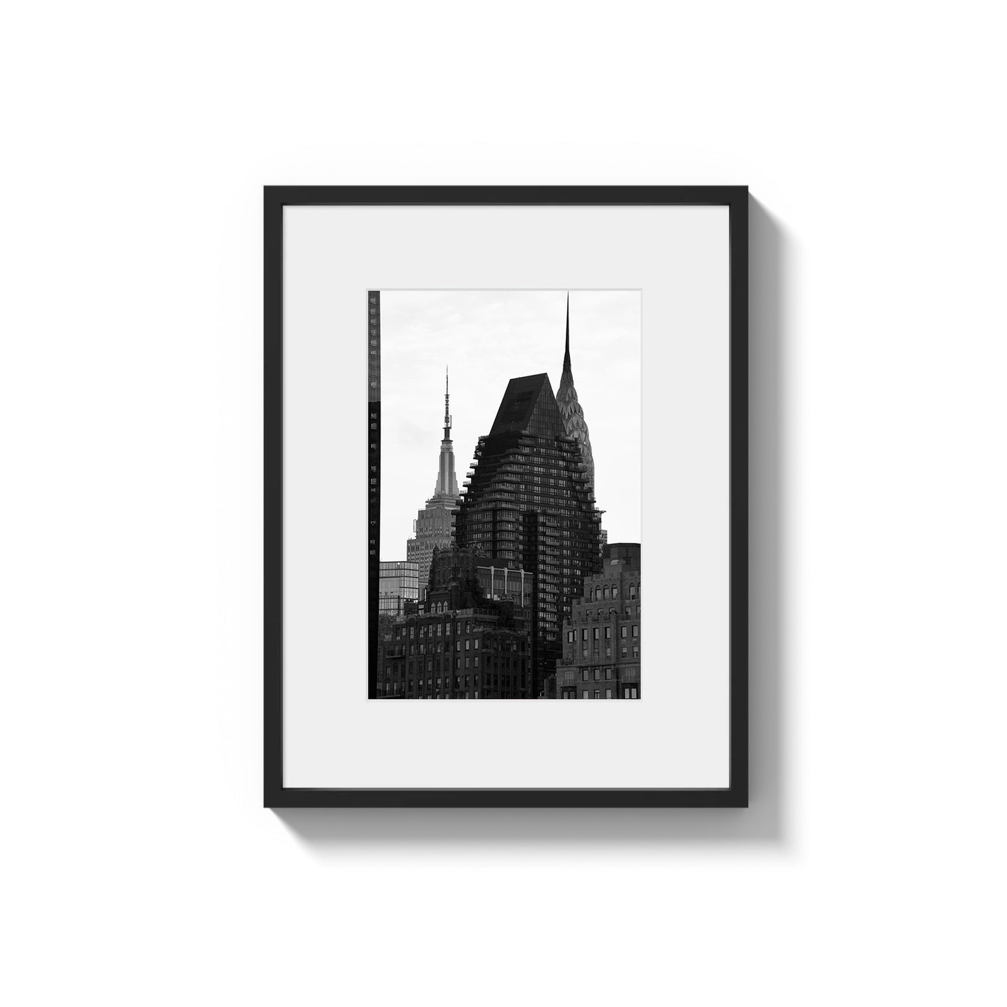 Two Iconic buildings  - Framed Photography Poster
