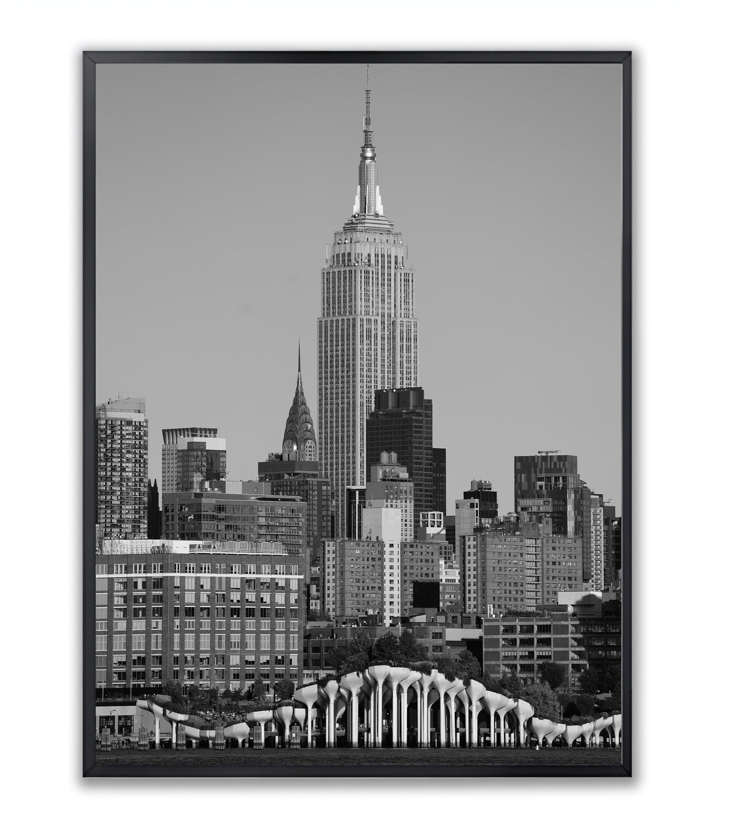 Classic and Modern Manhattan - Framed Photography Print