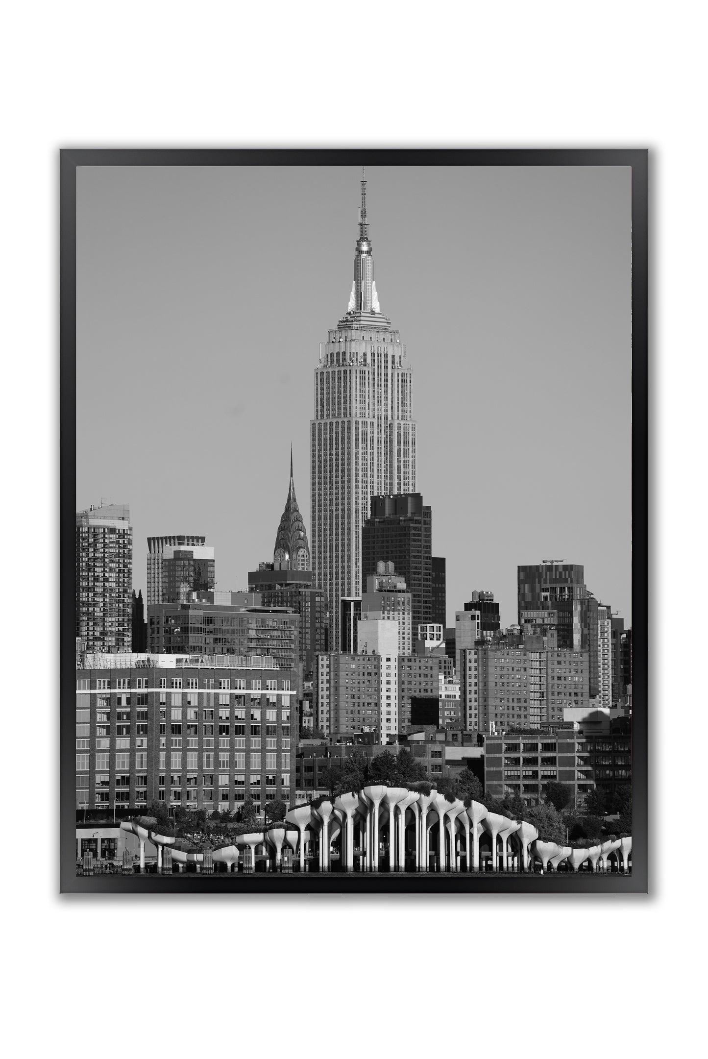 Classic and Modern Manhattan - Framed Photography Print
