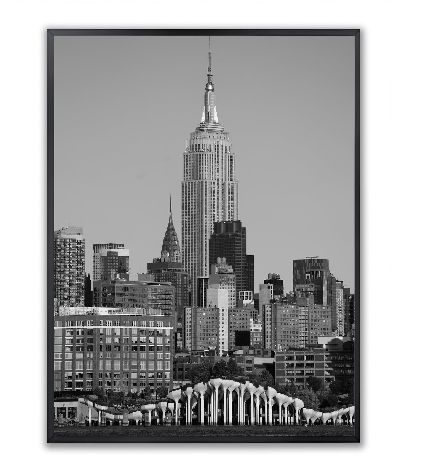 Classic and Modern Manhattan - Framed Photography Print