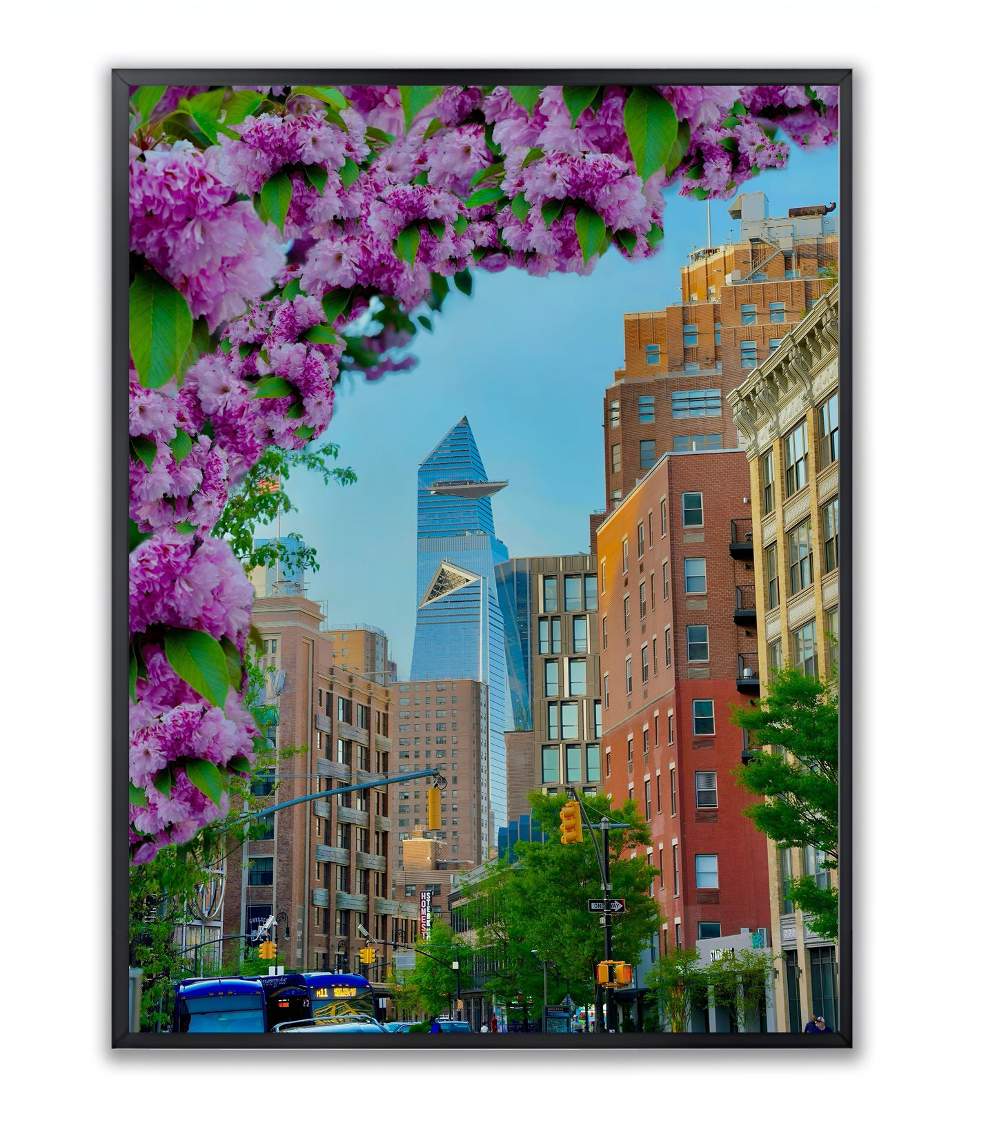 Blooming New York, Hudson Yards - Framed Photography Print