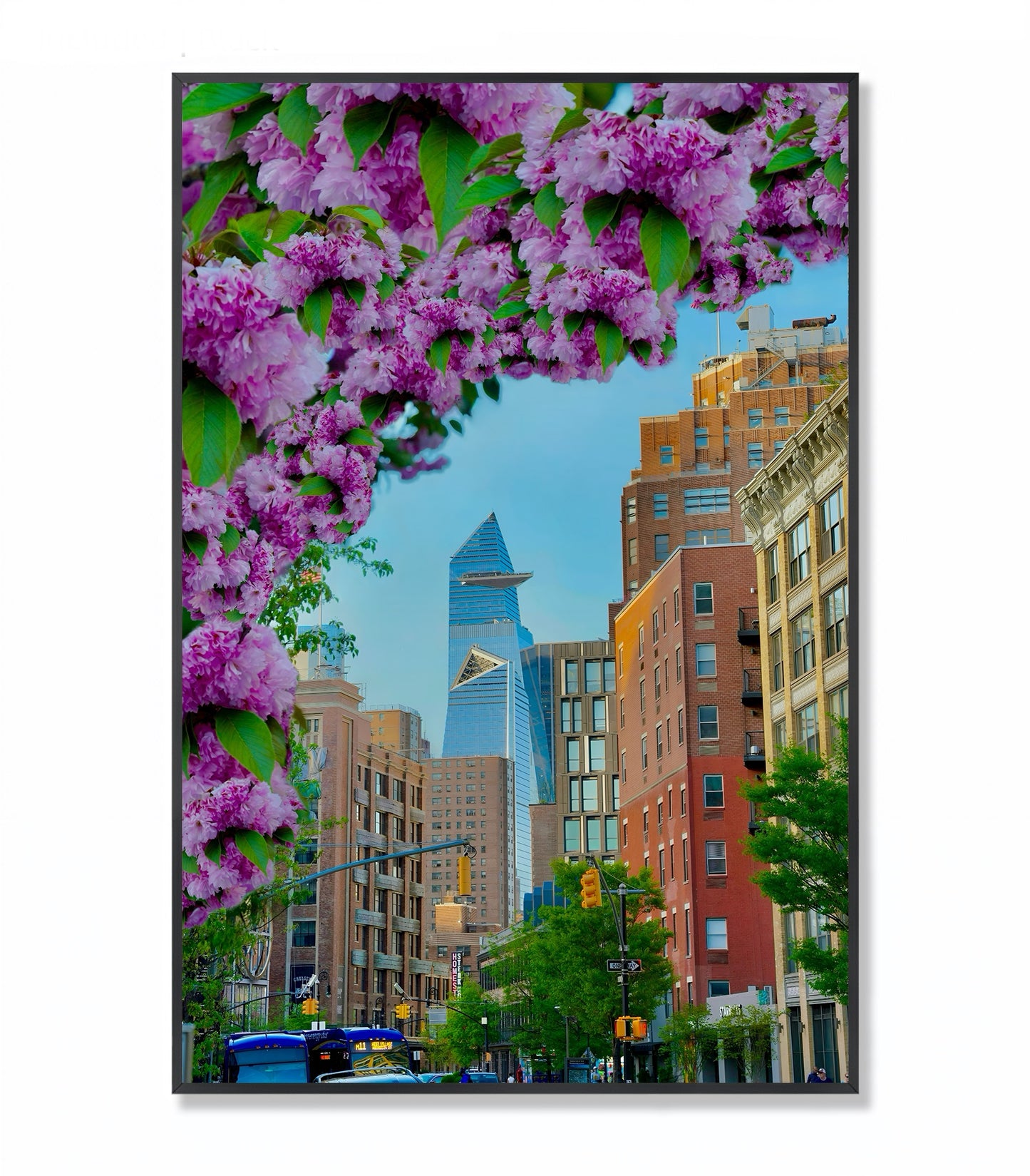 Blooming New York, Hudson Yards - Framed Photography Print