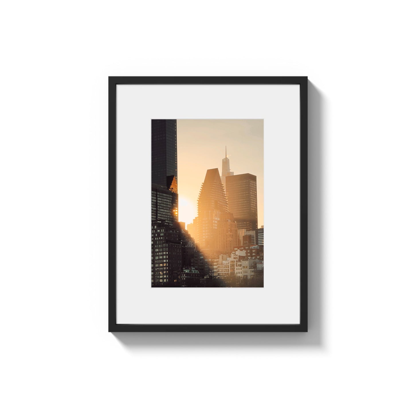 Manhattan Golden Hour - Framed Photography Print