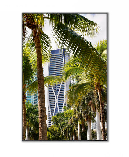 Skyscraper by Zaha Hadid in Miami - Framed Photography Print