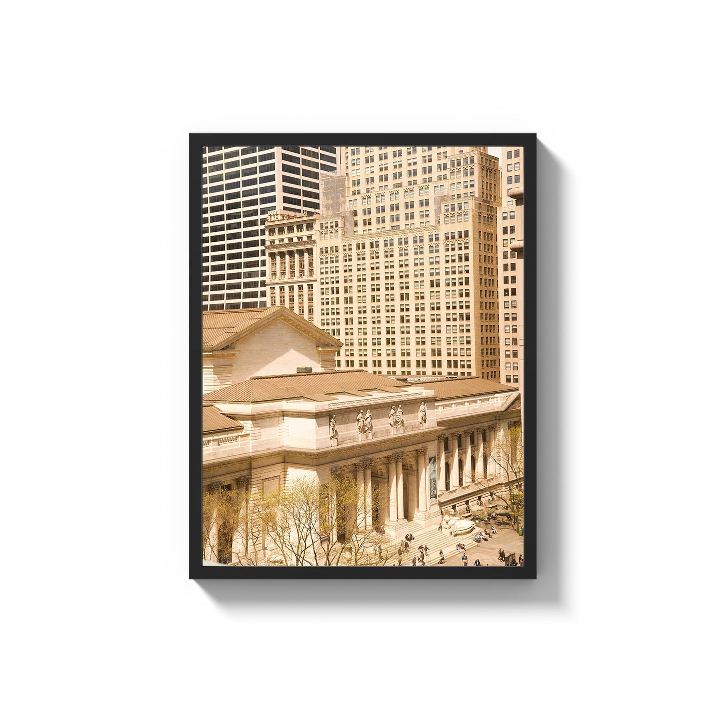 New York Public Library - Framed Photography Print