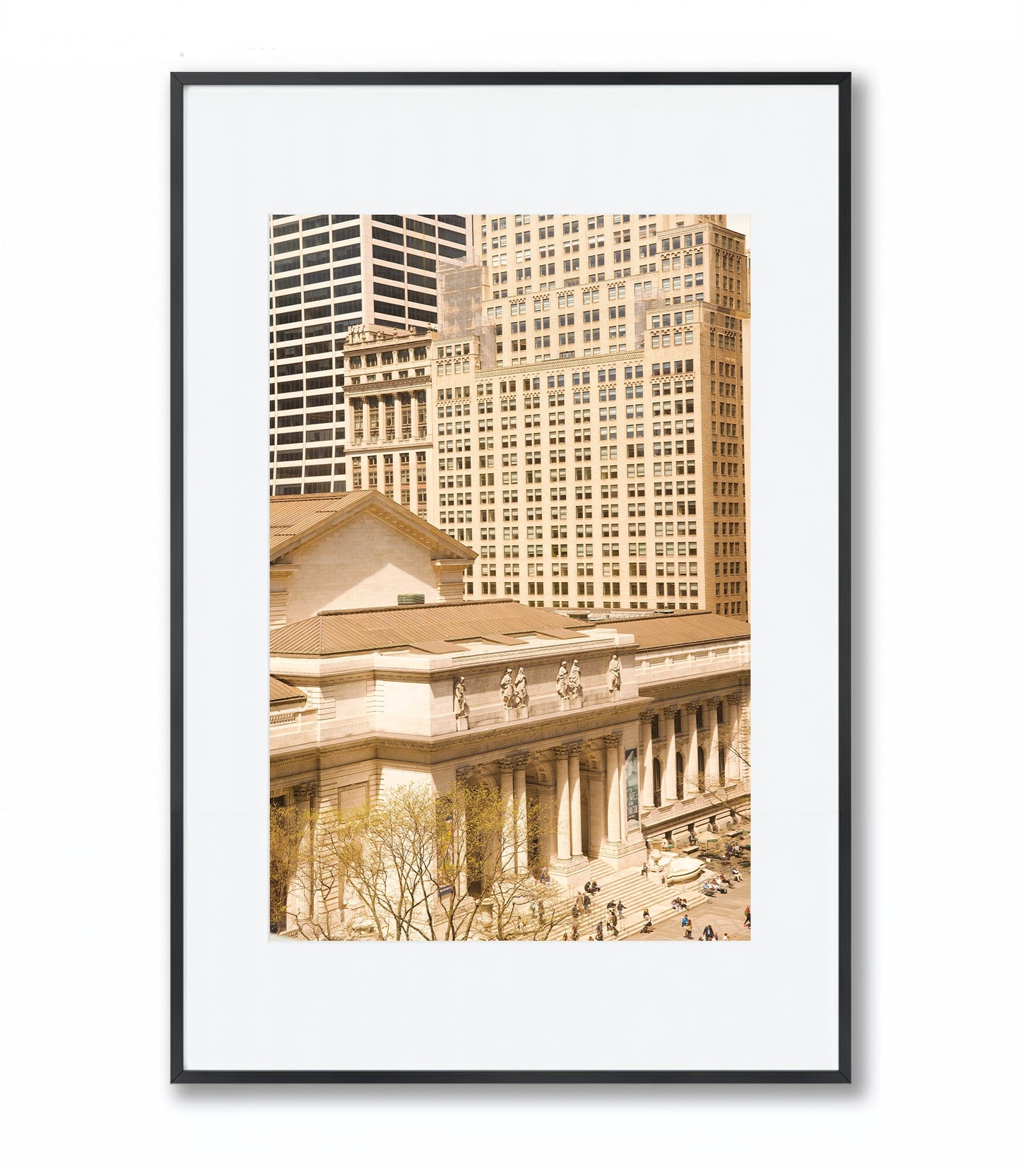 New York Public Library - Framed Photography Print